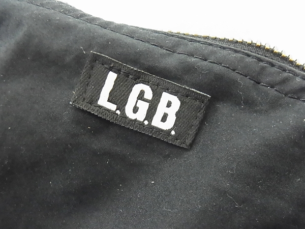 実際に弊社で買取させて頂いたLGB/ルグランブルー レザー サハラベスト ブラック hyde着の画像 2枚目