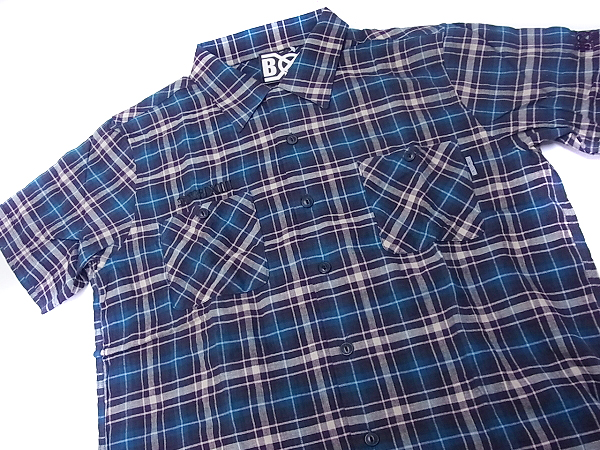 実際に弊社で買取させて頂いた[未使用]BOUNTY HUNTER/バウンティハンター チェックシャツ/Lの画像 2枚目
