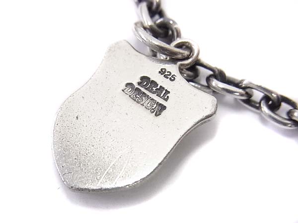 実際に弊社で買取させて頂いたディールデザイン 3set クロス&スカル シルバーネックレスの画像 3枚目