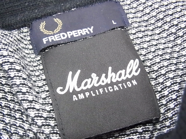 実際に弊社で買取させて頂いたフレッドペリー×マーシャル ポロシャツ Bluesbreaker/L　の画像 2枚目