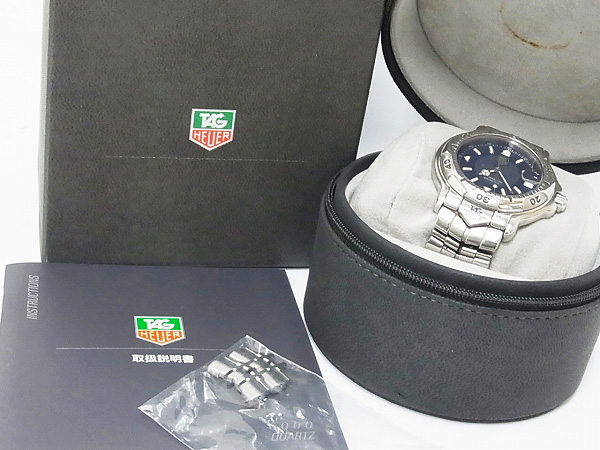 実際に弊社で買取させて頂いたTAG HEUER/タグホイヤー 6000/プロフェッショナル WH-1115-K1の画像 9枚目
