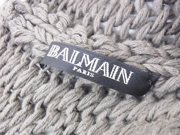 実際に弊社で買取させて頂いたBALMAIN/バルマン 13SS プルオーバーニット エンブレム釦/XSの画像 2枚目