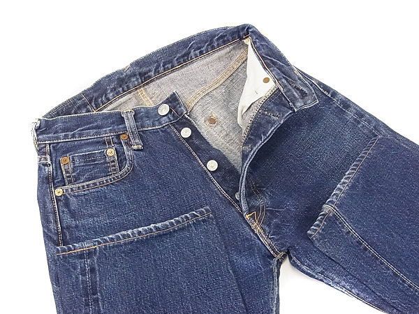 実際に弊社で買取させて頂いたDENIME/ドゥニーム Lot419 ボタンフライ ストレートデニム/27の画像 3枚目