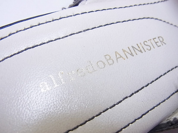 実際に弊社で買取させて頂いたalfredoBANNISTER/アルフレッドバニスター サンダル ブラック41の画像 5枚目