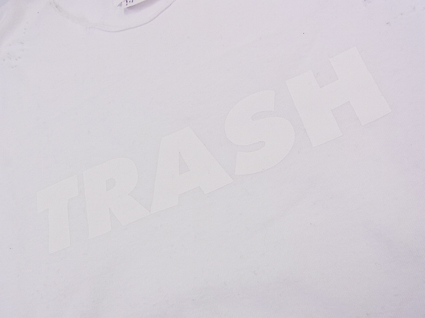 実際に弊社で買取させて頂いたタカヒロミヤシタザソロイスト ダメージ加工/TRASH Tシャツ/Mの画像 4枚目