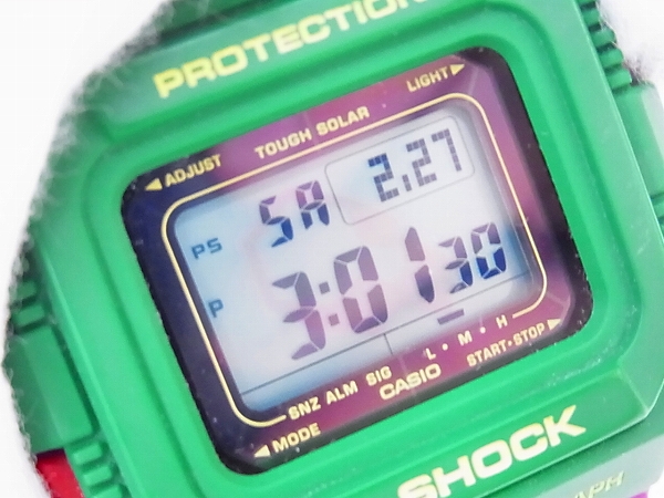 実際に弊社で買取させて頂いたG-SHOCK マックダディコラボモデル タフソーラー/G-5500MD-3JRの画像 6枚目