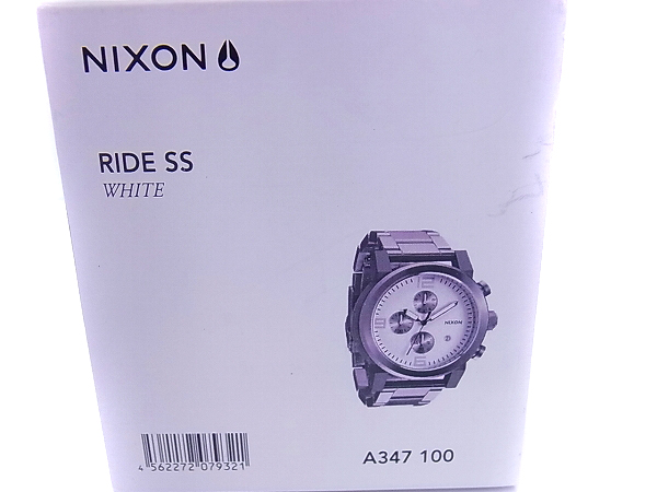 実際に弊社で買取させて頂いたNIXON/ニクソン[5.5万↑]THE RIDE/ライド SS 腕時計 A347-100の画像 5枚目