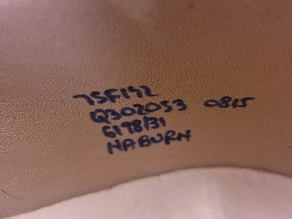 実際に弊社で買取させて頂いたChurch's/チャーチ[6万↑] 15AW NABURN  ウィングチップ/75Fの画像 5枚目