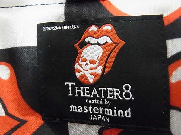 実際に弊社で買取させて頂いたmastermind×THEATER8×ローリングストーンズ フードスタジャン Mの画像 3枚目