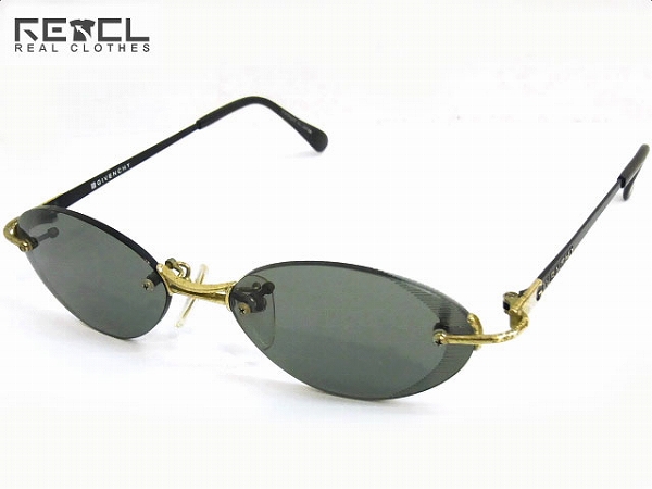 実際に弊社で買取させて頂いたGIVENCHY/ジバンシイ メタルフレームサングラス ブラック