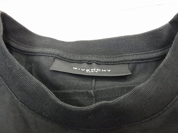 実際に弊社で買取させて頂いたGIVENCHY/ジバンシイ 14SS Favelas74　ナンバリングTシャツ/Sの画像 5枚目