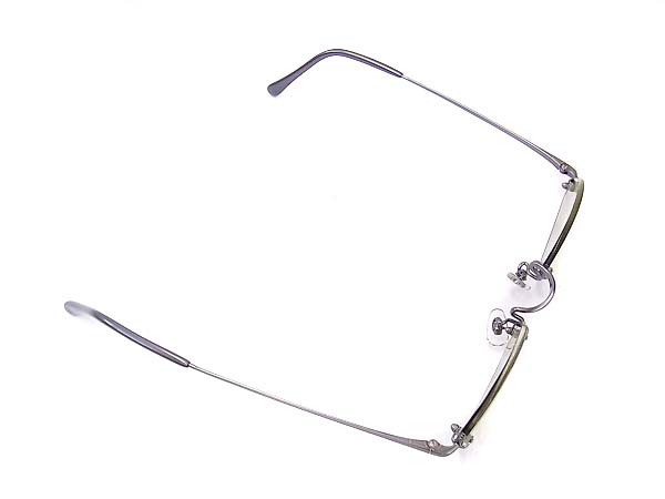 実際に弊社で買取させて頂いた白山眼鏡 めがね/サングラス ガンメタル/緑系 ツーポイントの画像 4枚目