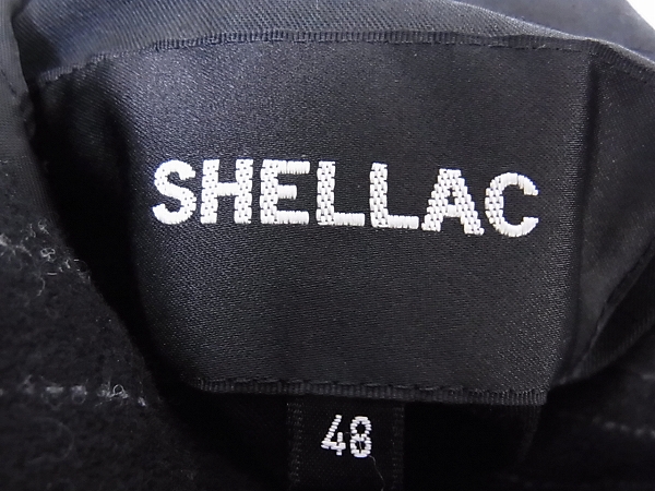 実際に弊社で買取させて頂いたSHELLAC/シェラック ジップアップジャケット ストライプ/48の画像 2枚目