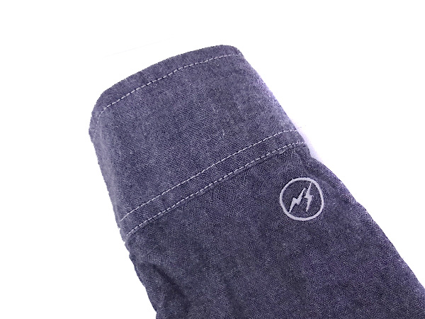 実際に弊社で買取させて頂いたuniform experiment×carhartt L/S ワークシャツ グレー/2の画像 6枚目