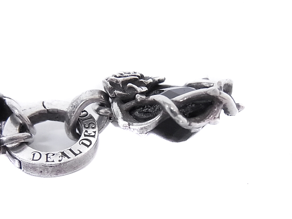 実際に弊社で買取させて頂いたディールデザイン スカル＆ローゼスチェーン タートルローズの画像 5枚目