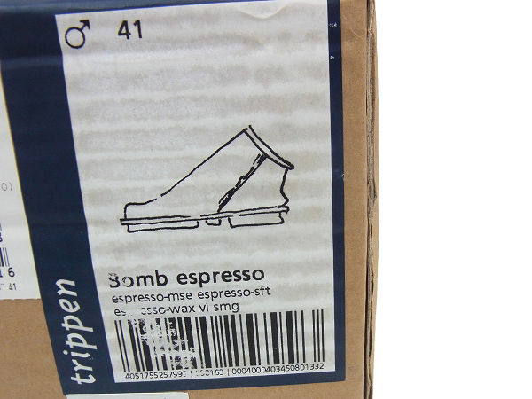 実際に弊社で買取させて頂いたTRIPPEN/トリッペン Bomb espresso レザーショーブーツ/41の画像 9枚目