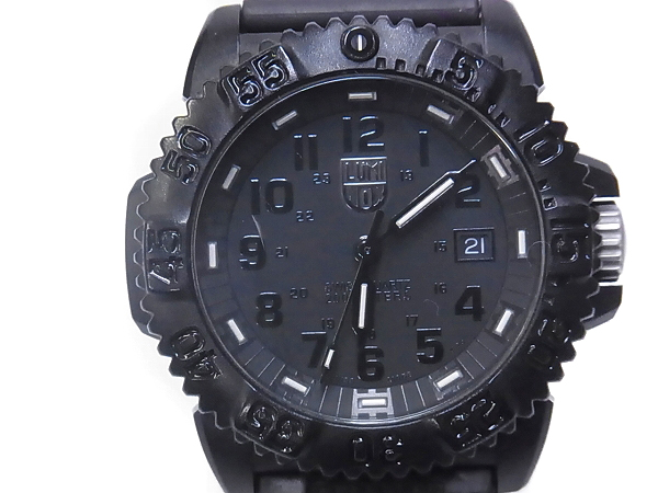 実際に弊社で買取させて頂いたルミノックス ブラックアウト/ダイブウォッチ/3050/3950の画像 1枚目