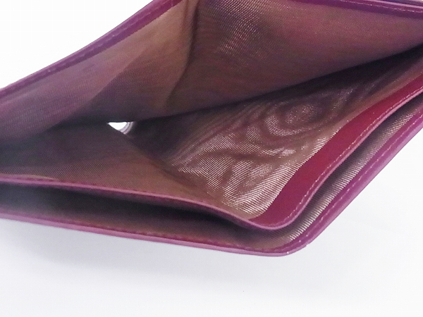 実際に弊社で買取させて頂いたCartier/カルティエ　カード/パスポートケース 札入れ 茶系の画像 5枚目