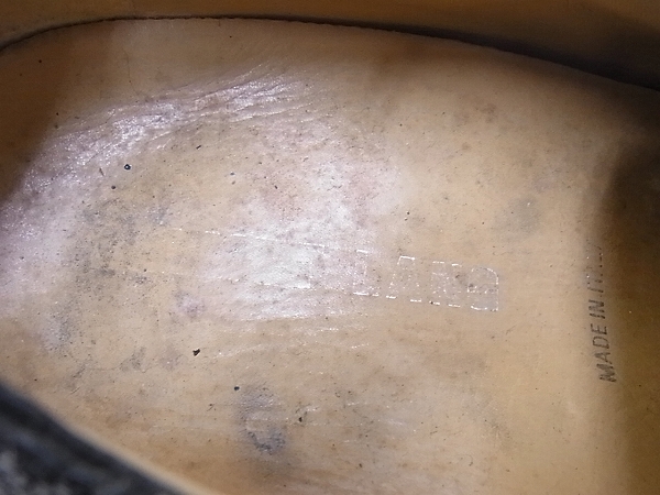 実際に弊社で買取させて頂いたHelmut Lang/ヘルムート ラング ドレスシューズ ブラックの画像 7枚目