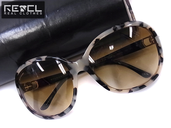 実際に弊社で買取させて頂いたBVLGARI/ブルガリ ヘキサゴンサングラス フルリム 8107-B-A