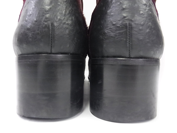 実際に弊社で買取させて頂いたirregular byアルフレッドバニスター サイドジップブーツ 44の画像 5枚目