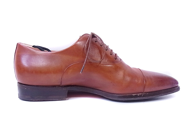 SANTONI/サントーニ ストレートチップ レザーシューズ 6365/4.5の買取