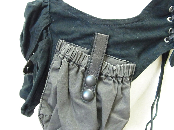 実際に弊社で買取させて頂いたLGB/ルグランブルー サハラベスト/SAHARA VEST ブラックの画像 2枚目