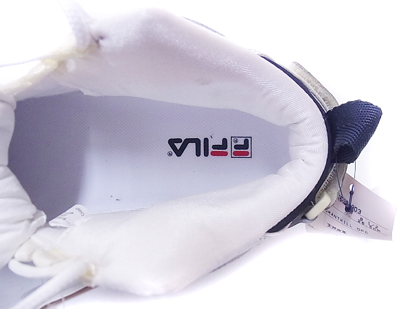 実際に弊社で買取させて頂いたFILA/フィラ バスケットシューズ/スニーカー ハイカット/US8.5の画像 4枚目