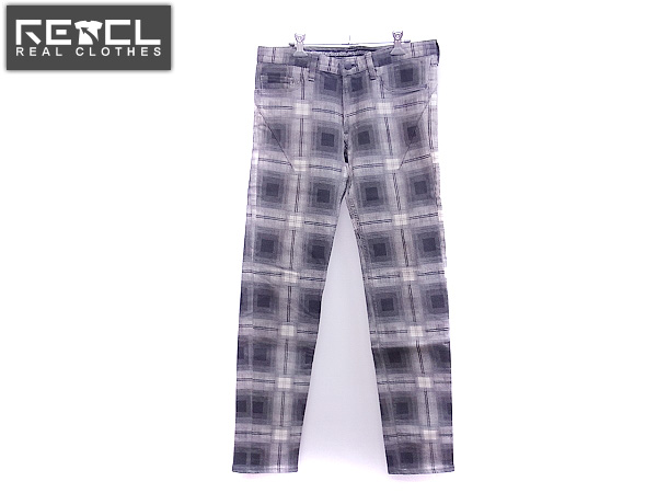 実際に弊社で買取させて頂いたNUMBER NINE/ナンバーナイン 07AW チェックデニムパンツ/2の画像 0枚目