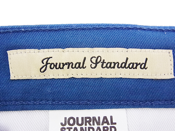 実際に弊社で買取させて頂いたJOURNAL STANDARD/ジャーナルスタンダード スリムパンツ 青/Mの画像 2枚目