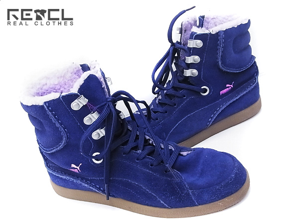 実際に弊社で買取させて頂いたPUMA/プーマ ファーストラウンド ブーツ ネイビー/23.5の画像 0枚目