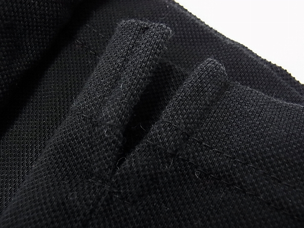 実際に弊社で買取させて頂いたBURBERRY LONDON/バーバリーロンドン ポロシャツ ブラック/Lの画像 8枚目