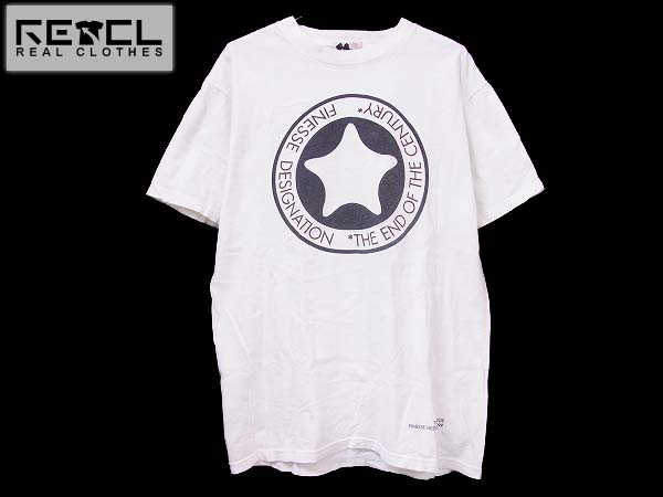 実際に弊社で買取させて頂いたフィネス×グッドイナフ 1999年 Designation半袖Tシャツ 白/M