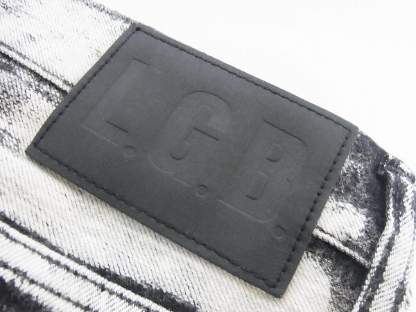 実際に弊社で買取させて頂いたL.G.B./ルグランブルーLAZY S-WOLFクラッシュブリーチデニム/29の画像 2枚目
