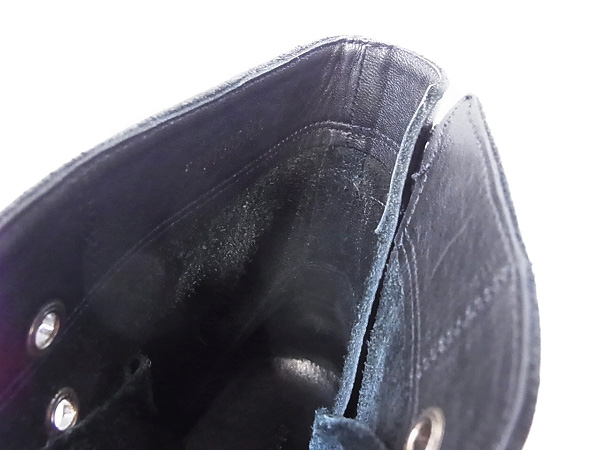 実際に弊社で買取させて頂いたアルフレッドバニスター サイドジップ/レザーブーツ 黒/41の画像 5枚目