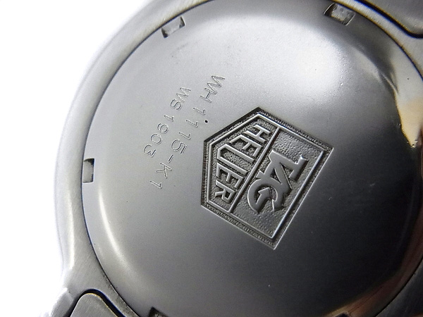 実際に弊社で買取させて頂いたTAG HEUER/タグホイヤー 6000/プロフェッショナル WH-1115-K1の画像 7枚目