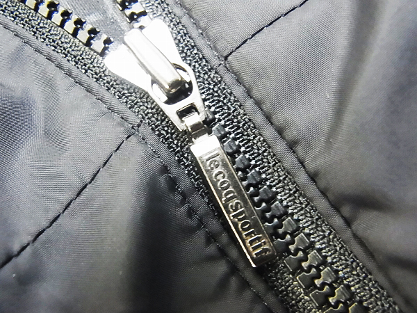 実際に弊社で買取させて頂いたle coq sportif/ルコック スポルティフ ブルゾン 黒 QG6255/Mの画像 5枚目