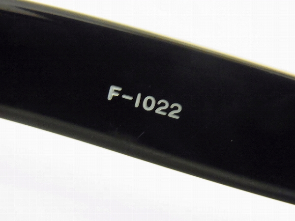 実際に弊社で買取させて頂いたGIVENCHY/ジバンシイ セルフレームサングラス ブラック/F-1022の画像 6枚目
