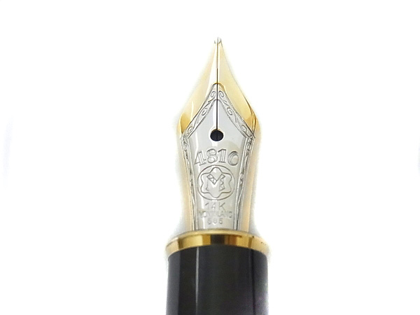 実際に弊社で買取させて頂いたMONTBLANC/モンブラン マイスターシュテュック 万年筆 14K 585の画像 1枚目