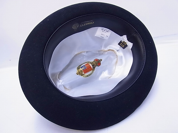 実際に弊社で買取させて頂いたCA4LA/カシラ CHRISTYS 中折れフェルト/ラビットファーハットの画像 3枚目