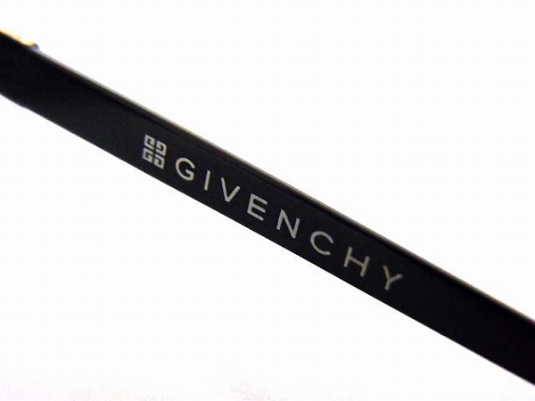実際に弊社で買取させて頂いたGIVENCHY/ジバンシイ メタルフレームサングラス ブラックの画像 7枚目
