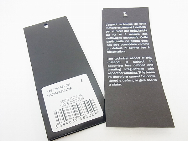 実際に弊社で買取させて頂いたGIVENCHY/ジバンシイ 14SS Favelas74　ナンバリングTシャツ/Sの画像 8枚目