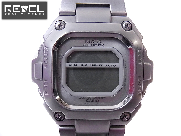 実際に弊社で買取させて頂いたG-SHOCK/Gショック MR-G フルメタル 腕時計 シルバー/MRG-110-7