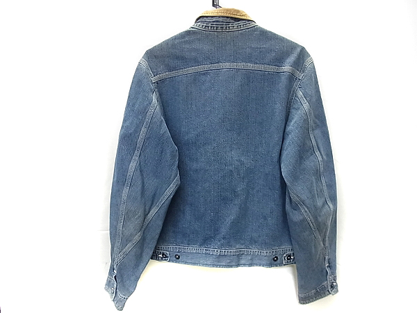 実際に弊社で買取させて頂いたDenime/ドゥニーム ジップアップデニムジャケット/Gジャン Lの画像 1枚目