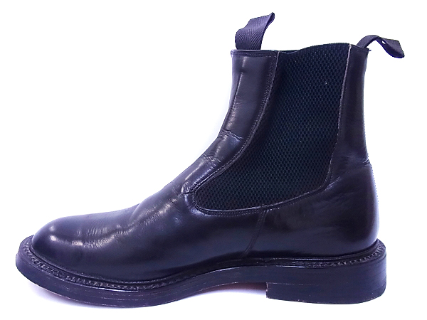 実際に弊社で買取させて頂いたTricker's/トリッカーズ レザーサイドゴアブーツ 5738 黒/9の画像 1枚目