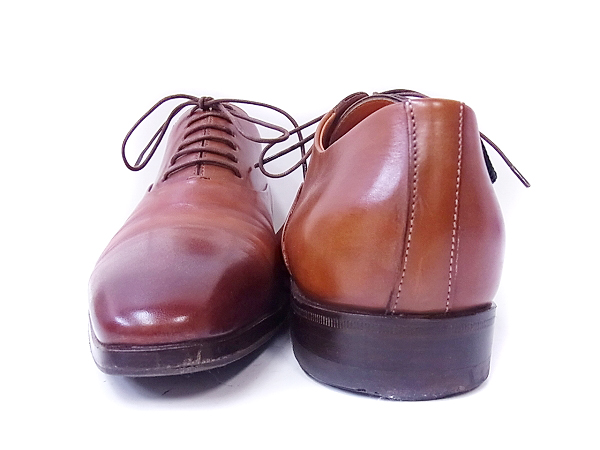 SANTONI/サントーニ ストレートチップ レザーシューズ 6365/4.5の買取