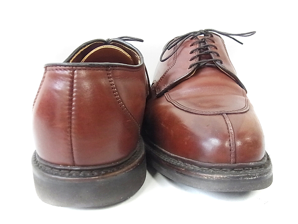 実際に弊社で買取させて頂いたアレンエドモンズ アシュトンUチップシューズ ブラウン/1628/9Eの画像 3枚目