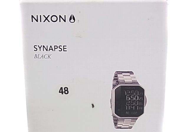 実際に弊社で買取させて頂いたNIXON/ニクソン THE SYNAPSE/シナプス デジタル腕時計 A323-000の画像 6枚目