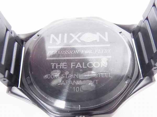 実際に弊社で買取させて頂いたNIXON/ニクソン FALCON/ファルコン クォーツ腕時計 A195577の画像 6枚目