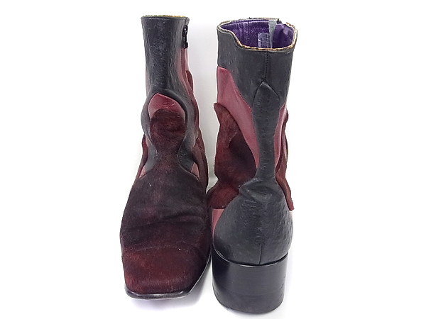 実際に弊社で買取させて頂いたirregular byアルフレッドバニスター サイドジップブーツ 44の画像 1枚目